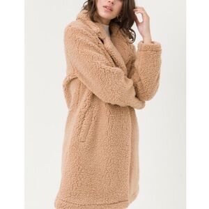 Love Tree Teddy Coat - Size S